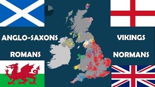 The Genetic (DNA) History of Scotland, England, Wales and Northern Ireland