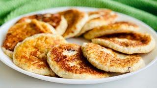 Hüttenkäse Apfel Pfannkuchen ohne ein Gramm Mehl! Rezept für gesunde Ernährung