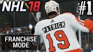 NHL 18 Franchise Mode | Philadelphia Flyers | EP1 | HERE WE GO! (S1G1)