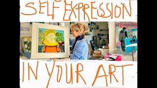 Self Expression in your art.