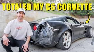 I Crashed My C6 Corvette That We Just Built