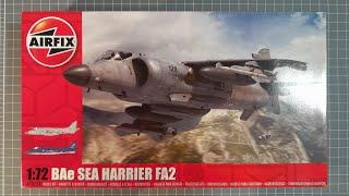 AIRFIX 1:72 BAe SEA HARRIER FA2 Review.