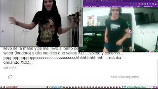 LALEYENDADELUCI IMITANDO A LEAOSG MIENTRAS BAILA