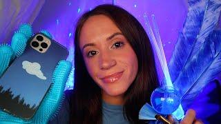 ASMR / Blue Triggers For The Coziest Sleep