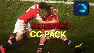 BEST AE Inspired CC PACK For Football Edits! #alightmotionccpack