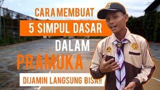 DIJAMIN LANGSUNG BISA!! Cara Membuat 5 Simpul Dasar dalam Pramuka