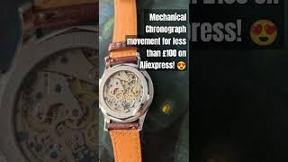 Mechanical Chronograph movement for less than £100 on Aliexpress!  #aliexpress #watches