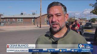 Sen. Cesar Blanco hosts turkey giveaway to help families in need