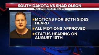 Former broadcaster Shad Olson back in court on domestic abuse charges