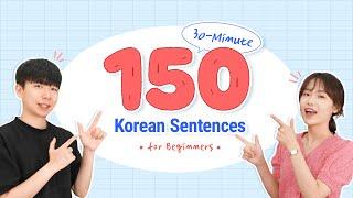 [30 Minutes] Listen to Korean on Your Commute | Korean Sentences for Beginners