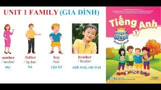 [TIẾNG ANH LỚP 1] Unit 1: Family | Gia đình | I - Learn Smart Start 1 | Năm học 2021-2022.