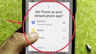 Eyecon Remove Default Dialer | Set Phone as your default phone App | kaise hataye Eyecon Default ko