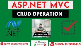 ASP.NET MVC CRUD Operation Using Stored Procedure,Entity Framework DBFirst|CRUD Operation[BEGINNING]