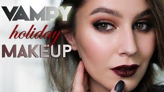 Vampy & Festive Makeup Tutorial | Karima McKimmie