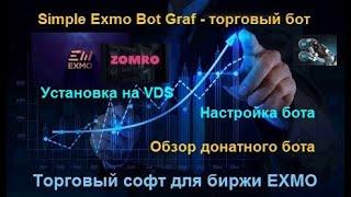 Simple Exmo Graf Bot - обзор торгового бота для биржи EXMO