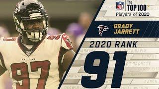 #91: Grady Jarrett (DT, Falcons) | Top 100 Players of 2020 | NFL