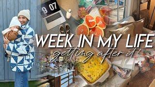 WEEK IN MY LIFE | exciting purchase, working on my goals, exercising, & kicking the winter uglies 