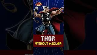 THOR WITHOUT MJOLNIR | Marvel Fact | Super Pop Culture | High BP TV #shorts #youtubeshorts