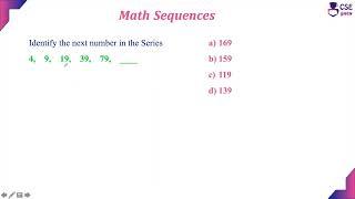 Identify the next no.in the sequence #1 | #mathsequences | #mathstricks  | #tipsandtricks | #maths