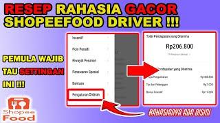 INI DIA ! CARA AKUN SHOPEE FOOD BIAR GACOR PERMANEN |  CARA AKUN SHOPEE FOOD DRIVER GACOR TERBARU