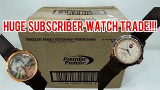 Huge Subscriber mystery watch trade