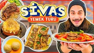 Sivas’ta Ne Yenir Ne İçilir? Sivas Yemek Turu [2023] (Köfte, Kaburga, Kelle, Etli Pide)