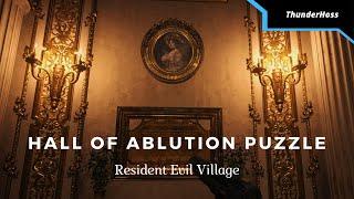 Resident Evil Village - Hall of Ablution Puzzle Solution