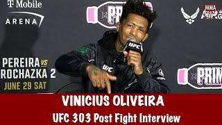 Vinicius Oliveira calls out Umar Nurmagomedov after UFC 303 “He’s scared of me”