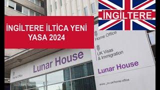 İngiltere Yeni İltica ve Sığınma Yasası 2024