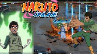 Naruto Online - Lee [Gate of Joy] and Guy [Gate of Shock] 100% F2P Team