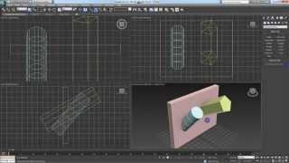 3Ds Max 2013 Beginner Tutorial 05 - Boolean and ProBoolean