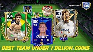 MONSTER TEAM UNDER 1 BILLION COINS 