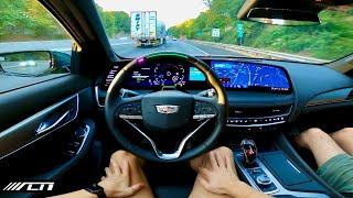 2025 Cadillac CT5 Premium Luxury POV Drive Impressions /// You MUST Get the Twin Turbo V6!