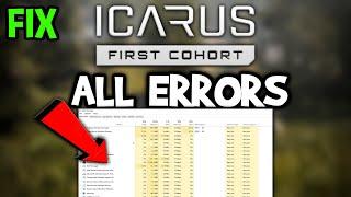 Icarus  – How to Fix All Errors – Complete Tutorial