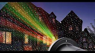 Лазерные уличные проекторы Star Shower Звёздный Дождь Laser Light и Motion. Что внутри коробки?