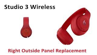 Tutorial How To Repair Replace Broken Right Outside Panel Studio 3 Wireless