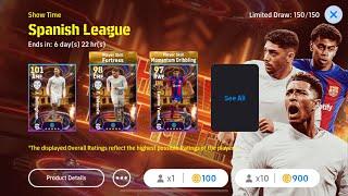  Seriously Konami? Again 13,500 Coins?  || Show Time Spanish League  || 106 Rated Bellingham ️