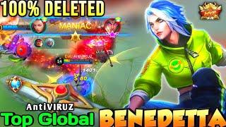 BENEDETTA BEST BUILD IN 2021 | TOP GLOBAL BENEDETTA AntiVIRUZ - MOBILE LEGENDS