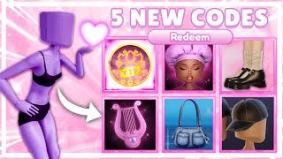 ALL *NEW CODES* IN THE VALENTINES DRESS TO IMPRESS UPDATE