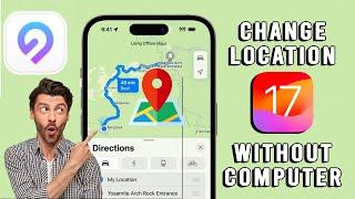 iOS 17: How to Pause/Freeze Location on iPhone | AnyGo for iOS (Not ROOT & PC)