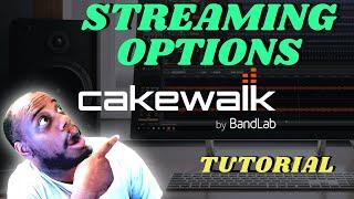 Cakewalk by Bandlab Tutorial - Streaming with OBS & X18 - FREE DAW