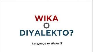 What is the difference between language and dialect? | ANC Soundbytes