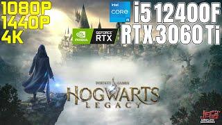 Hogwarts Legacy | i5 12400F + RTX 3060 Ti | 1080p, 1440p, 4K benchmarks!