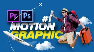 #1 Motion Graphic or Social Media Animated Poster Design in Photoshop & Premiere Pro