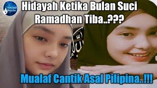 Viral..!! Gadis Cantik Filipina Mualaf Setelah Belajar Islam, Menangis Saat Ucap Syahadat