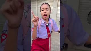 Nafis dan ina hampir aja telat masuk sekolah #shortvideo #sambilancuan #ngeshortsdulu