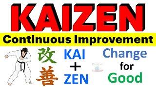 What is 𝐊𝐀𝐈𝐙𝐄𝐍™ - Continuous Improvement in in simple language | Magical 𝑱𝒂𝒑𝒂𝒏𝒆𝒔𝒆 concept?