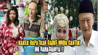 VIRAL! GADIS CANTIK 19 TAHUN MENIKAH DENGAN KAKEK 68 TAHUN, KOK BISA YA??