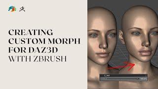 Creating custom morph for DAZ