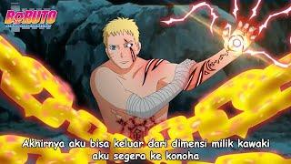 Boruto Episode 295 Subtitle Indonesia Terbaru- Apakah Naruto Bisa Keluar Dari Dimensi Kawaki?